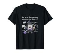 Data Science Numbers Phoneys Equation Cartoon Design T-Shirt