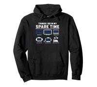 Data Scientist Spare Time Analytics Statistics Humor Pullover Hoodie