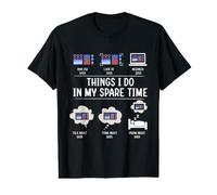 Data Scientist Spare Time Analytics Statistics Humor Value Graphic T-Shirt