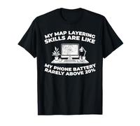 Data Spatial Mapping - GIS Technician T-Shirt
