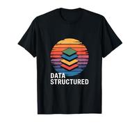 Data Structured Algorithm Geometric T-Shirt