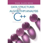 Data Structures and Algorithm Analysis in C++ – Pearson Education – 4th Edition