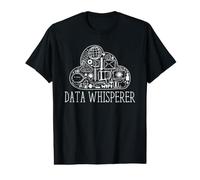 Data Whisperer Data Scientist Analytics Statistics Humor Value Graphic T-Shirt