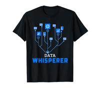 Data Whisperer Data Scientist Analytics Statistics Humor Value Graphic T-Shirt