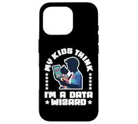 Data Wizard Dad Scientist Data Analyst Engineer Programmer Case for iPhone 16 Pro