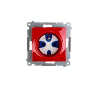 DATA z/u 16A IP20 Single Socket with Simon 54 DGD1.01/22