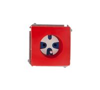 DATA z/u 16A IP20 Single Socket with Simon Basic BMGD1.01/22