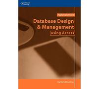 Database Design and Management using Access
