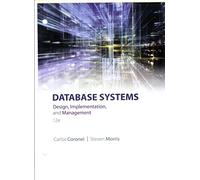 Database Systems: Design, Implementation, & Management