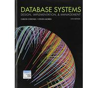 Database Systems: Design, Implementation, & Management (Mindtap Course List)