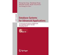 Database Systems for Advanced Applications: 31st International Conference, DASFAA 2026, Jeju, South Korea, April 27-30, 2026, Proceedings, Part VI (Lecture Notes in Computer Science, 16540)