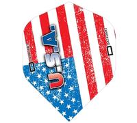 Datadart Dart Flights | Nations Designs | No2 - Std | USA | 1 Set of 3 Flights