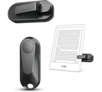DATAFY RF Remote Control Page Turner for Kindle Paperwhite Kobo eReaders Camera Remote Shutter, Wireless Page Turner for iPhone ipad Android Tablets Reading Novels (Deep Black)