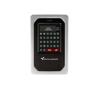 DataLocker DL4 FE 4TB USB-C / -A SSD with AES-256bit Hardware Encryption, Colour Display and FIPS 140-2 Level 3 Certification, DSGVO/GDPR Compliant, DL4-SSD-4TB-FE