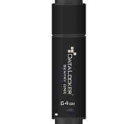 DataLocker Sentry ONE 64GB 3.0 (3.1 Gen 1) USB Type-A Connector Black USB Flash Drive - USB Flash Drives (64 GB, 3.0 (3.1 Gen 1), USB Type-A Connector, Cap, 54 g, Black)