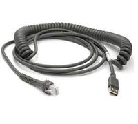 Datalogic 90A052066 5 m USB Type A Coiled Data Transfer Cable