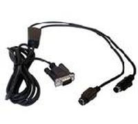 Datalogic CAB-320 RS-232 Straight 25-Pin DTE signal cable Black