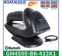 Datalogic GM4500 2D Wireless USB Barcode Scanner Reader PN: GM4500-BK-433K1