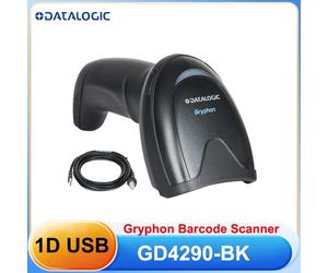 Datalogic Gryphon GD4290-BK 1D Linear Handheld Barcode Scanner with USB Cable