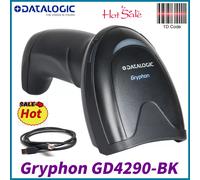 Datalogic Gryphon GD4290-BK 1D With USB Cable Handheld Barcode Scanner Reader