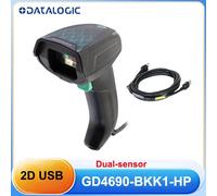Datalogic Gryphon GD4690-BKK1-HP 2D Corded Barcode Scanner Kit with USB Cable