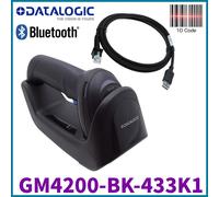 Datalogic Gryphon GM4200-BK-433K1 1D Wireless Barcode Scanner+USB Cable+Cradle