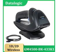 Datalogic Gryphon GM4500-BK-433K1 USB 2D Wireless Scanner w/ USB Cable & Cradle