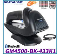 Datalogic Gryphon GM4500-BK-433K1 Wireless 2D USB Barcode Scanner Cable & Cradle