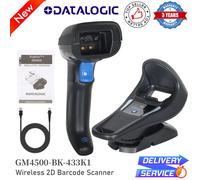 Datalogic Gryphon GM4500 Wireless 2D QR 1D Barcode Scanner with Charging Cradle