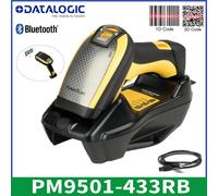 Datalogic PM9501-433RB Wireless Handheld 2D Barcode Scanner USB Kit With Cradle