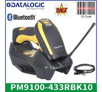 Datalogic PowerScan PM9100-433RBK10 Wireless USB 1D Barcode Scanner Kit W/Cradle