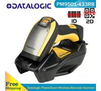 New Datalogic PowerScan PM9501-433RB 2D Wireless Barcode Scanner with USB Cable
