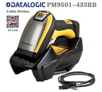 Datalogic PowerScan PM9501-433RB Wireless Barcode Scanner w Cradle/Battery/PSU