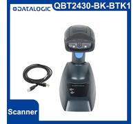Datalogic QBT2430-BK-BTK1 1D 2D USB Wireless Barcode Scanner Reader with Base