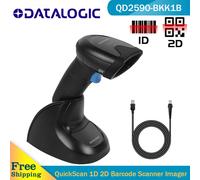 Datalogic QuickScan QD2590-BKK1B Wired 1D 2D Barcode Scanner w/USB Cable & Stand