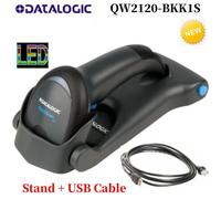 Datalogic QuickScan QW2120-BKK1S 1D imager Barcode Scanners W/USB Cable &Stand