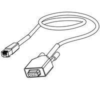 Datamax O'Neil 502542 serial cable RS232 RJ45
