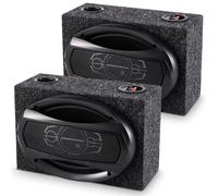 Datanly 2 Pack Car Audio Coaxial 2 Way Speaker with Speaker Boxes 6 x 9 Inch 1000W Peak Power Car Stereo Accessories and Sound System Audio Equipment