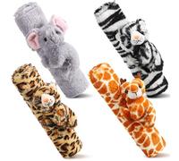 Datanly 4 Pcs Animal Car Seat Belt Covers Plush Seat Belt Strap Cover Soft Seatbelt Shoulder Pads Seat Belt Cushion Decorative Padded Vehicle Accessory for Kids Adults Safe Comfortable in Cars