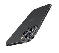 Dataroad for iPhone 16 Pro Slim Case,0.2mm Fit [Paper-Thin] Lightweight Case Matte Finish PP Back Cover Protection[Anti-Fingerprints&Yellowing],Compatible with iPhone 16 Pro 6.3Inch-Translucent Black