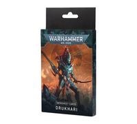 DATASHEET CARDS: DRUKHARI (ENGLISH) GAMES WORKSHOP 10% Off rrp