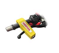 Datatool Croc Lock - Visible Theft Deterrent for Scooters, Motorcycles, and ATVs - Locks Brake Lever to Handlebar - Saw Resistant Bike Lock - Available in Red, Yellow, Black or Orange (Yellow)