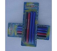Datawrite CD/DVD Glass Mirror Permanent ink Marker Pen 2Pack