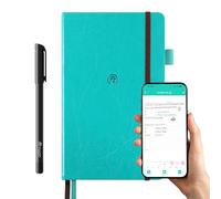 Date, 2026 Planner, 5.2" x 8.3" Digitally Agenda with Smart Pen, Real-Time App Sync, Daily Weekly Monthly Organizer, to Do List, Hardcover Calendar Book with App Sync for iPhone/Android, Brown Band