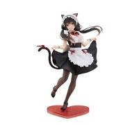 Date A Live V Coreful PVC Statue Kurumi Tokisaki Cat Ear Maid Ver. 18 cm