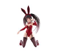 Date A Live V PVC Statue Desktop Cute Figure Kurumi Tokisaki Bunny Ver. 13 cm