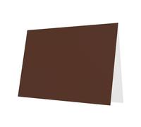 Date brown Patterned Dark Green Greeting Card (with Envelope) | 6x4 inches - Perfect for Thanksgiving, Birthdays, Weddings, Holiday Parties