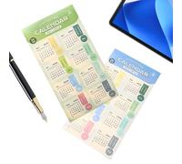 Date Decals, 2026 Year Tabs Colorful, Organizational Aids Simple, Paper Markers Planner Accessory, Children Stationery Item, Home Office Academic Supply, Study Learning Tool