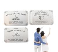 Date Night Cards, Relaxing Portable Deck, Funny Romantic Game, Playful Couple Activity Set for Valentine’s Day, Anniversaries, Parties, Husbands, Wives, Boyfriends, Girlfriends