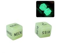 Date Night Dice for Couple - Luminous Love Dice Adult, Adding Excitement & Enjoyment, Funny Romantic Gifts for Anniversary, Valentine's Day (Luminous)